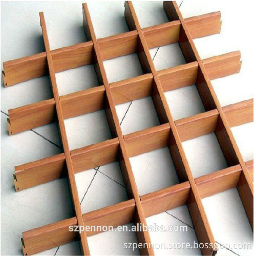 Metal Open Grid Ceiling Popular For Public Area